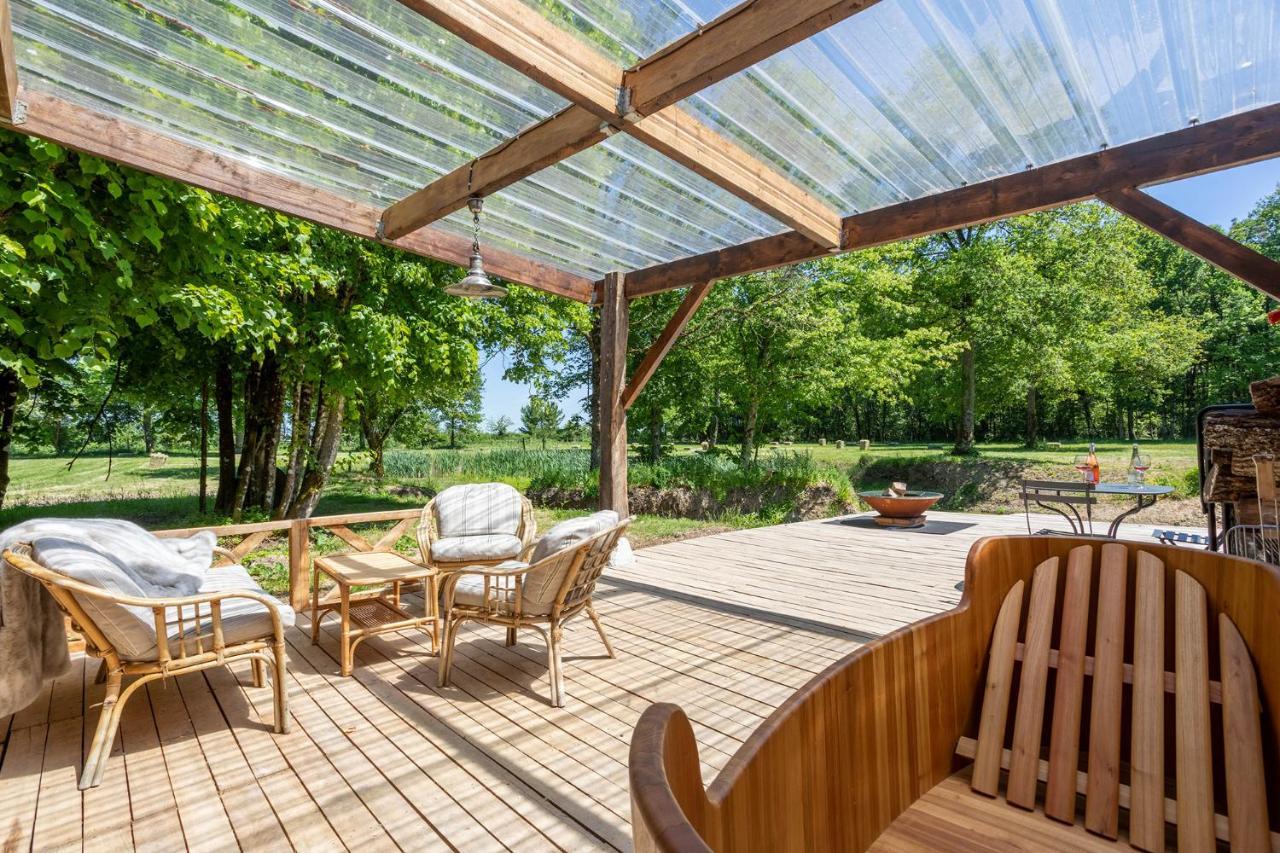 Manoir De La Mazeraie Lodge De Luxe Loire Valley จู เลส์ ทัวส์ ภายนอก รูปภาพ