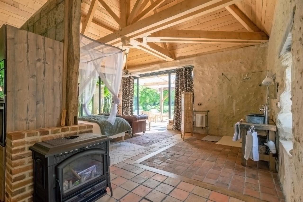 Manoir De La Mazeraie Lodge De Luxe Loire Valley จู เลส์ ทัวส์ ภายนอก รูปภาพ