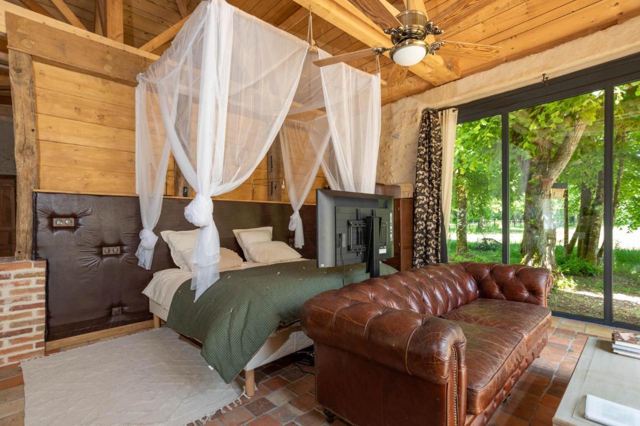Manoir De La Mazeraie Lodge De Luxe Loire Valley จู เลส์ ทัวส์ ภายนอก รูปภาพ